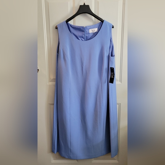 Le Suit Topper Jacket and Sheath Dress Suit - Picture 4 of 6